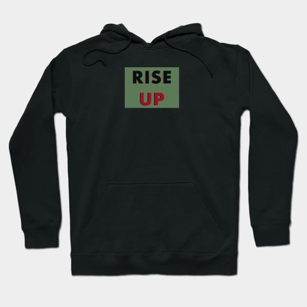Rise Up Hoodie by Suspicious Fashion